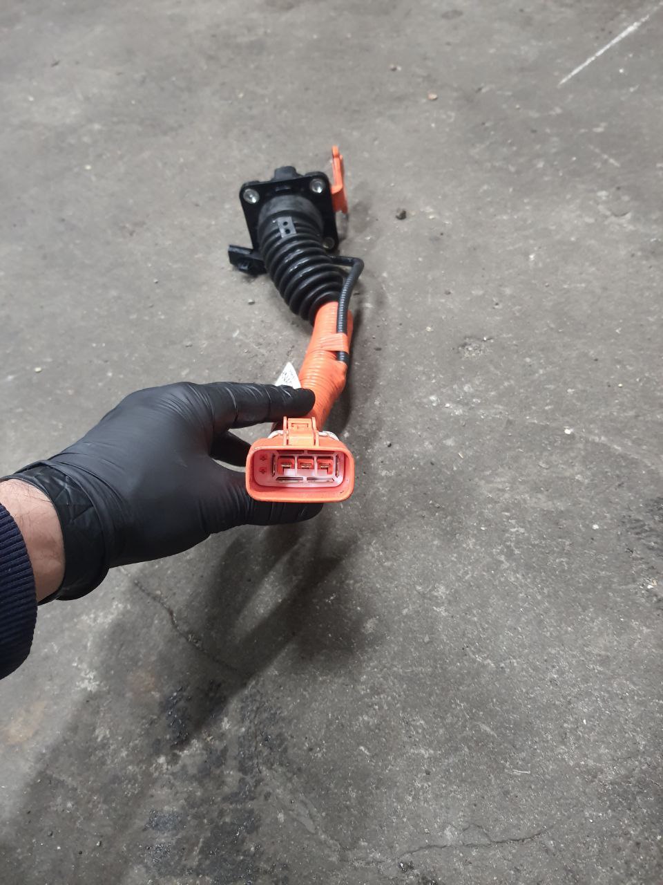 медленный порт зарядки, левый, всборе с кабелем и крышкой нисан лиф 2011, 2012