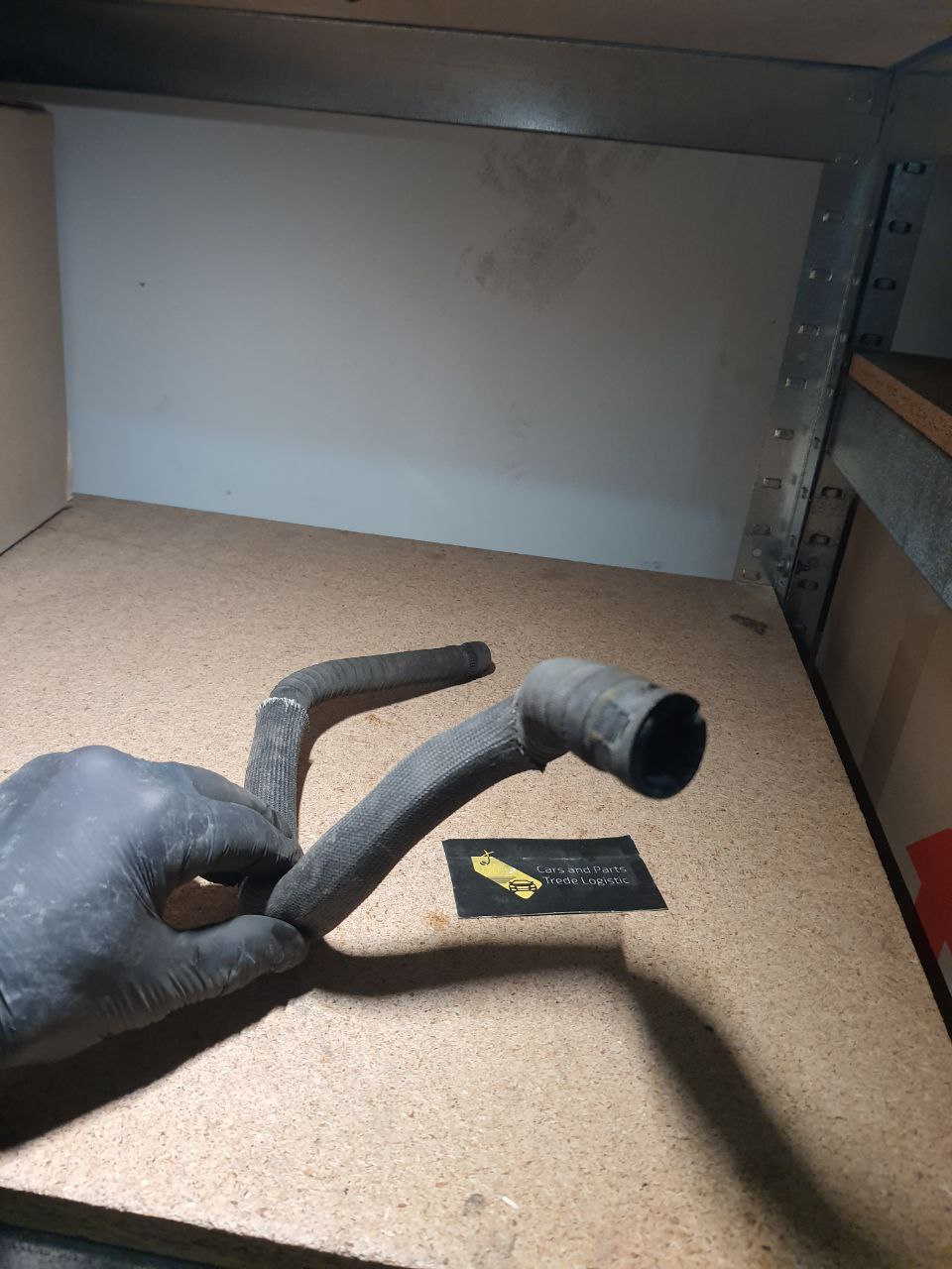 Кутова трубка опалювача (пічки) Range Rover